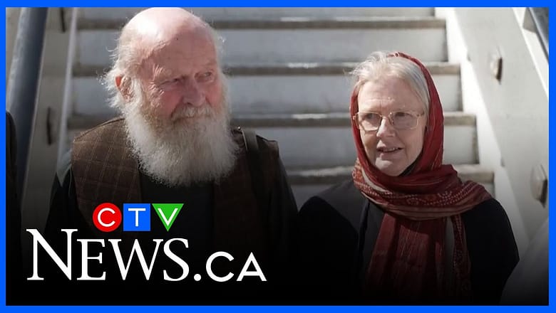 Elderly British couple detained in Afghanistan released