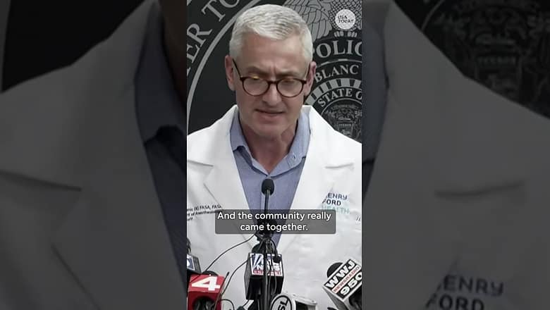 Five dead, eight injured in shooting at Mormon church in Michigan #Shorts