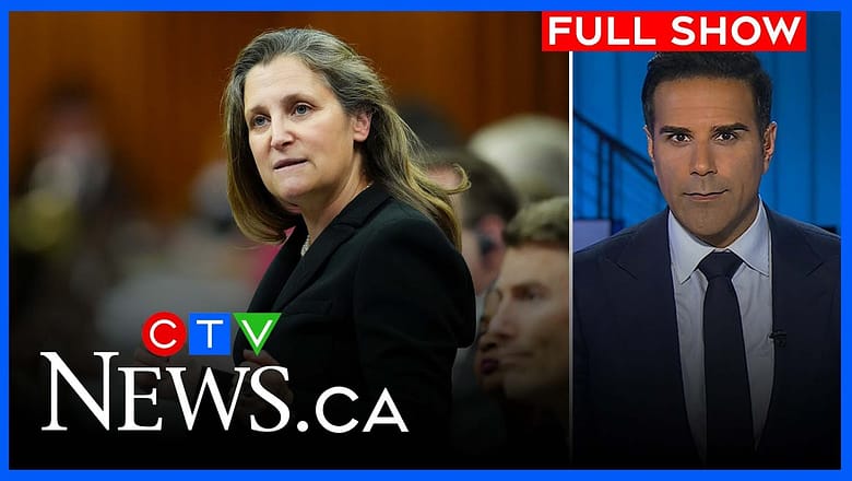 Freeland resigns from cabinet, will become Ukraine envoy | CTV National News at 11 for Sep 16, 2025