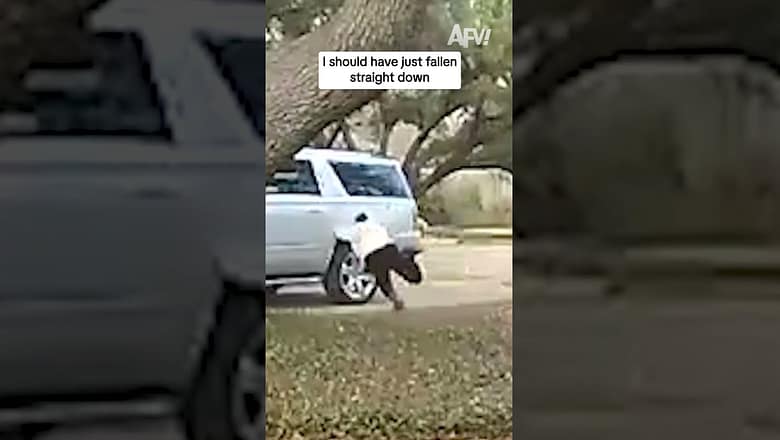 I should have just fallen straight down