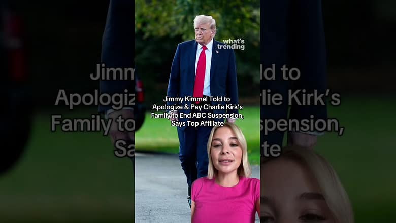 Jimmy Kimmel Told to Apologize & Pay Charlie Kirk’s Family to End ABC Suspension, Says Top Affiliate