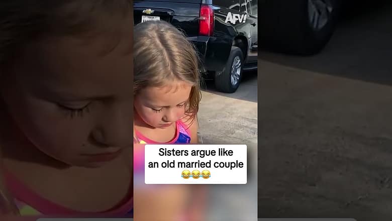 Sisters argue like an old married couple πππ