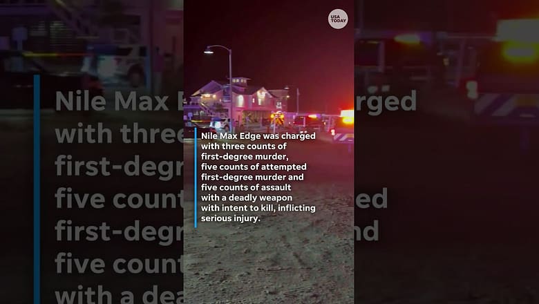 Suspect charged in North Carolina bar mass shooting #Shorts