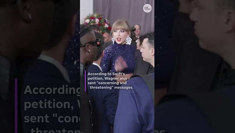 Taylor Swift granted restraining order against alleged stalker #Shorts