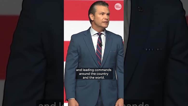 Watch Sec. Pete Hegseth slam ‘fat generals’ at Quantico meeting with top brass #Shorts