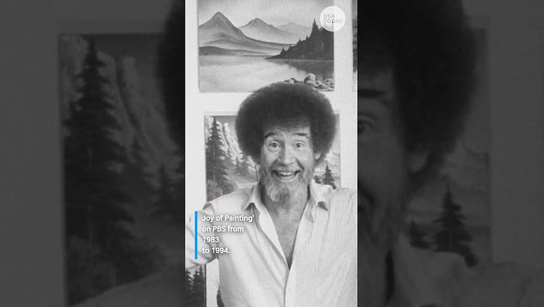 Bob Ross paintings auctioned to help fund public television stations