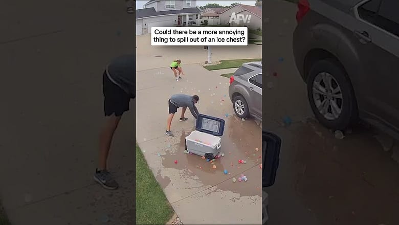 Could there be a more annoying thing to spill out of an ice chest?