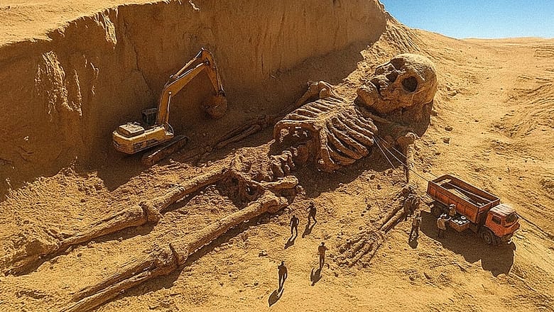 Giant Human Skeletons Found in the US: Yes, They Were Real