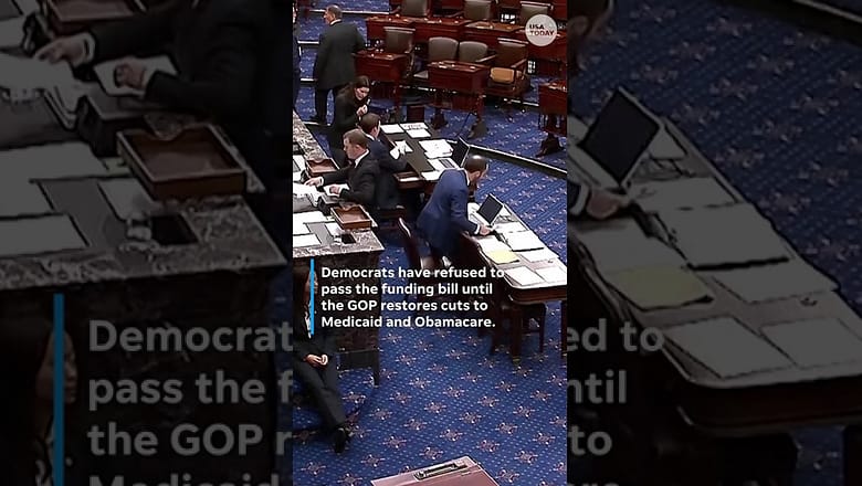 Government shutdown will continue through weekend as Senate votes fail
