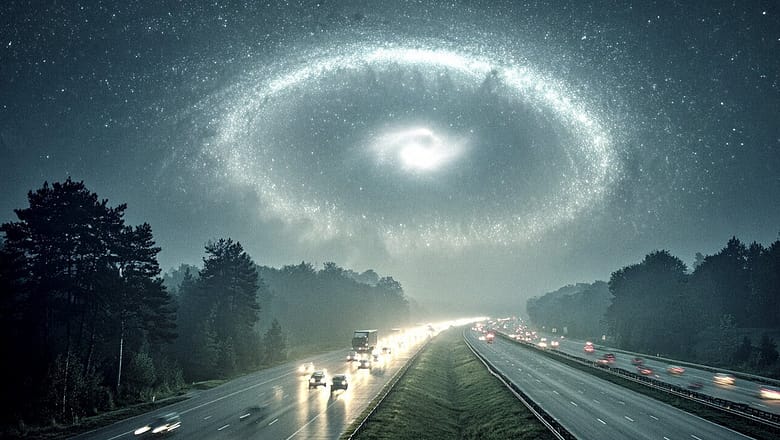 Huge Spiral Lit Up the Sky Over America, No One Could Explain It