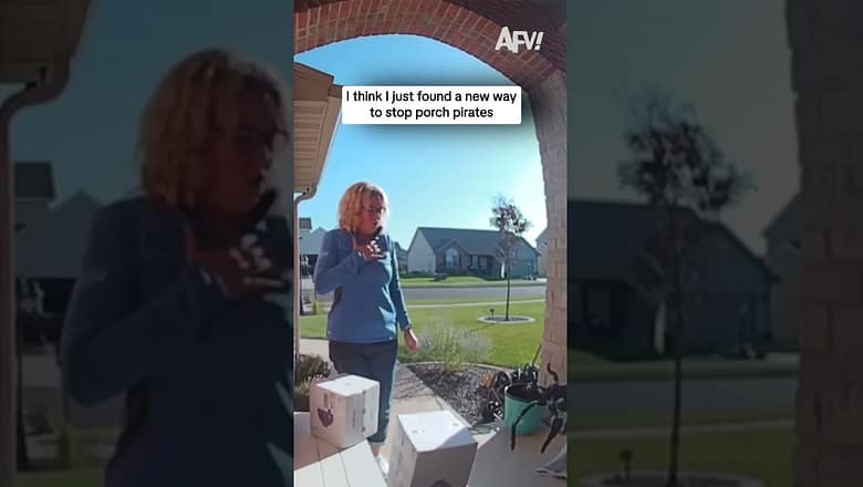 I think I just found a way to stop porch pirates