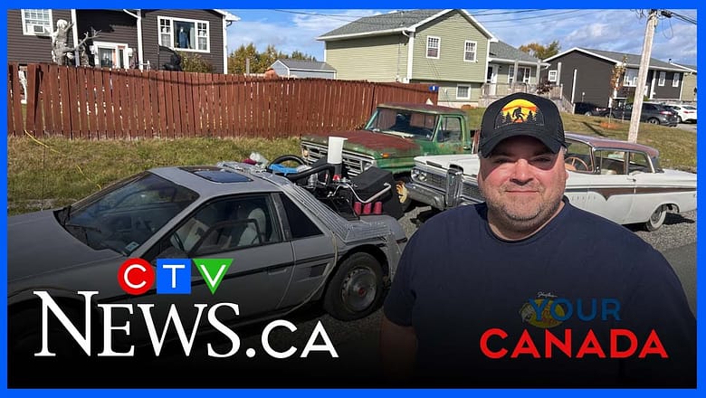 N.S. man turns vehicle into ‘Back to the Future’ replica DeLorean | Your Canada for Oct 9 2025