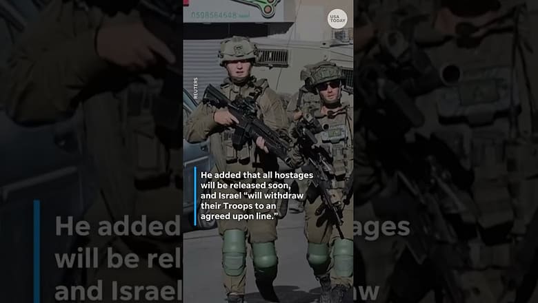 President Donald Trump announces Israel-Hamas peace deal