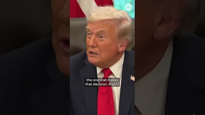 President Trump confirms pursuit of compensation from DOJ over first-term investigations
