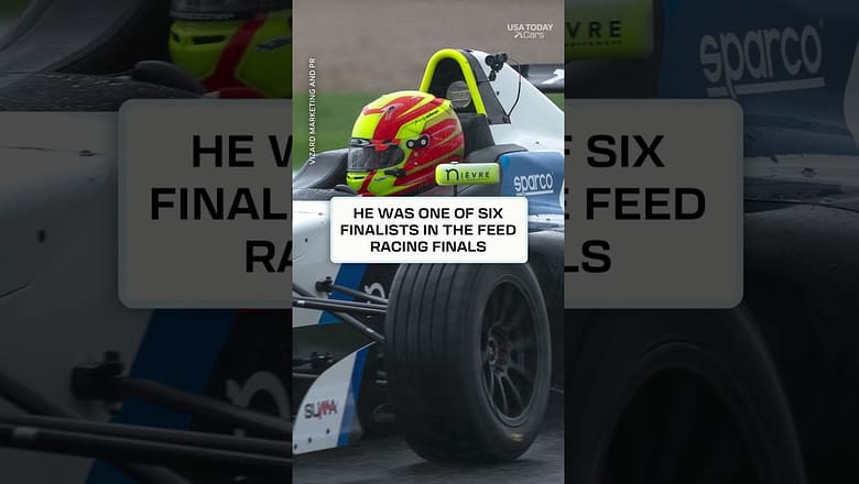15-year-old California boy Truly Adams has a dream for Formula 1 #Shorts