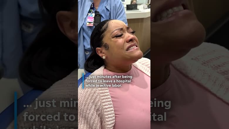 Hospital discharges pregnant woman minutes before she gives birth