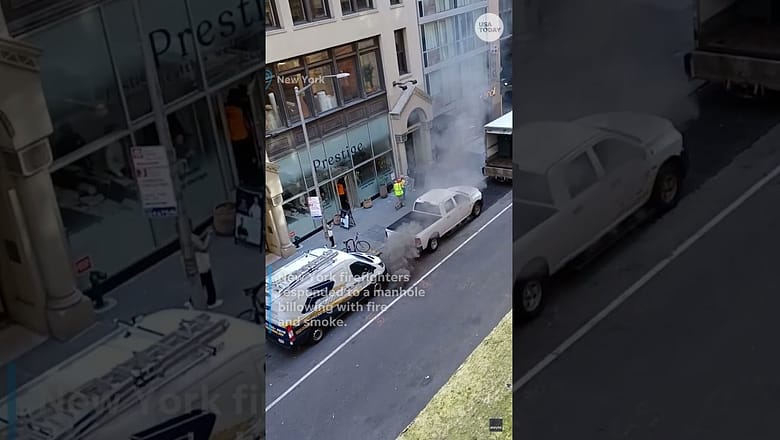 Manhole ‘boom’ reported in NYC #Shorts