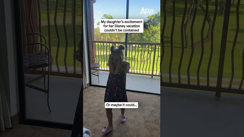 My daughter’s excitement for her Disney vacation couldn’t be contained