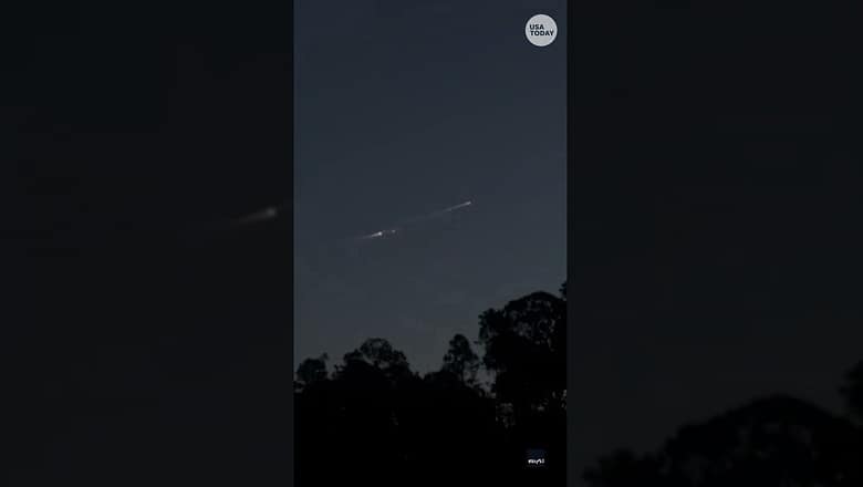 Mysterious fiery streaks seen across Central Florida