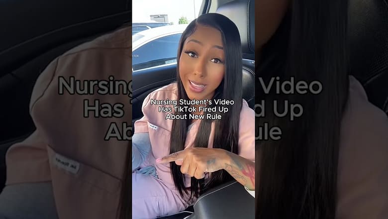 Nursing Student Goes VIRAL Reacting to The New DOE Rule