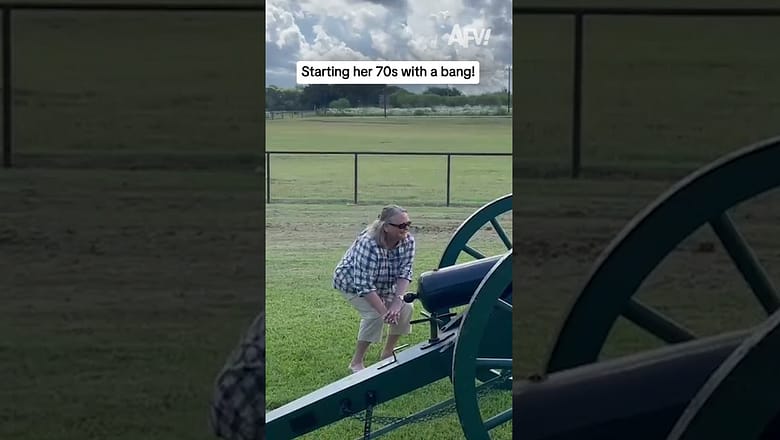 Starting her 70s with a bang!