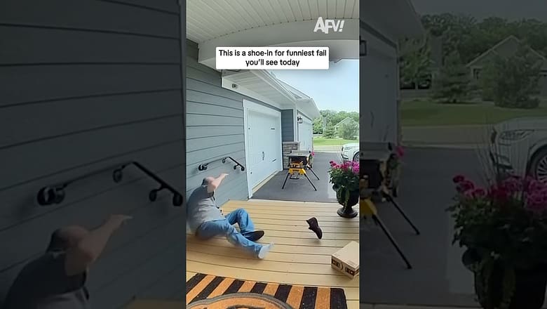 This is a shoe-in for funniest fail you’ll see today