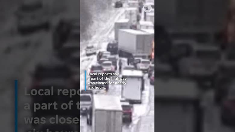 45 vehicles involved in pile up on icy Indiana highway