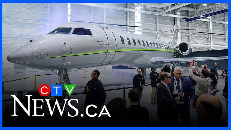 Bombardier unveiled what it calls the ‘world’s fastest business jet’
