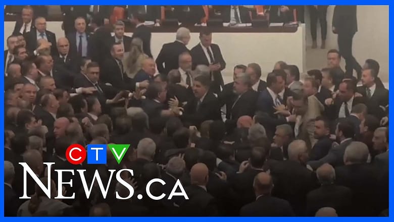 Fistfight breaks out in Turkiye’s parliament