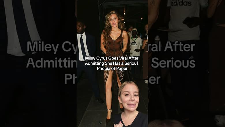Miley Cyrus Goes Viral After Admitting She Has a Serious Phobia of Paper