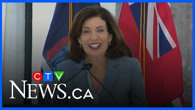 New York Gov. Kathy Hochul says ‘Go Blue Jays – next time!’