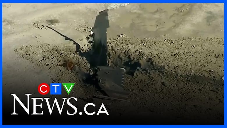 U.S. Air Force pilot ejects from F-16 fighter jet that crashed during training session