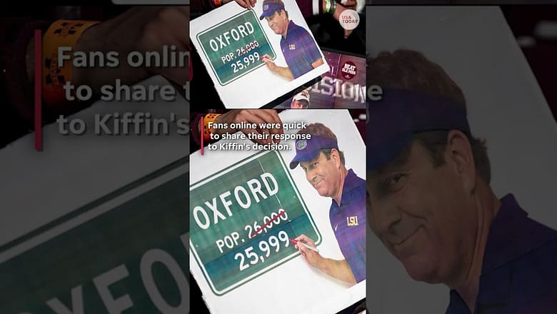 Watch Ole Miss fans’ dramatic reactions to Lane Kiffin’s departure