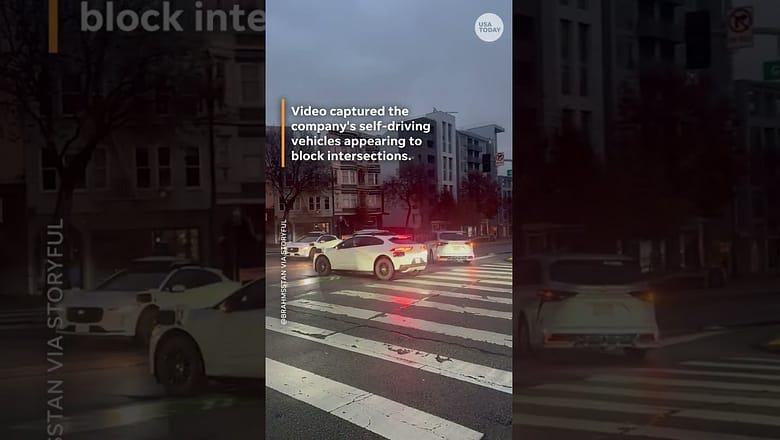 Waymo self-driving taxis jam traffic amid widespread power outage