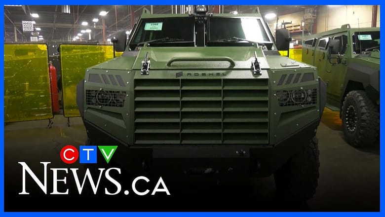 Why did U.S. ICE buy armoured vehicles from Canada?