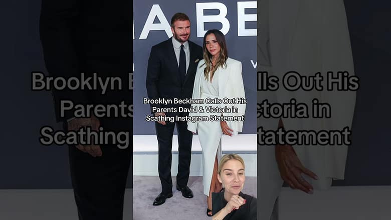 Brooklyn Beckham Addresses Ongoing Feud With David and Victoria Beckham