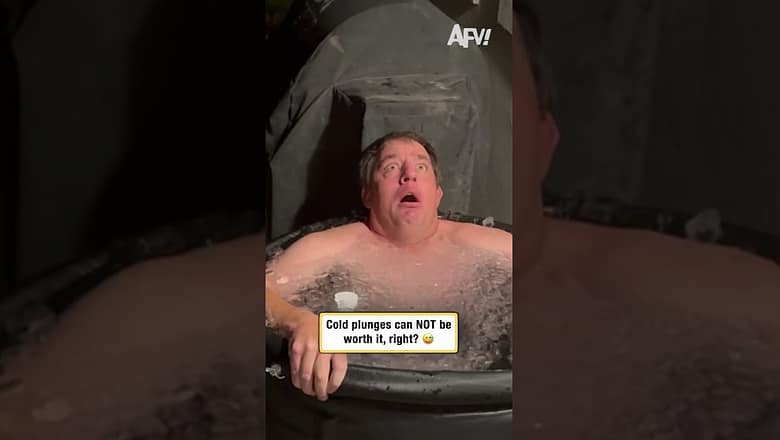 Cold plunges can NOT be worth it, right? ๐