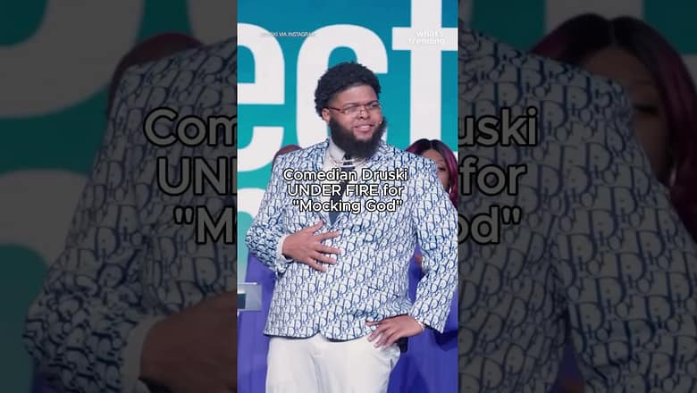 Comedian Druski UNDER FIRE for “Mocking God”