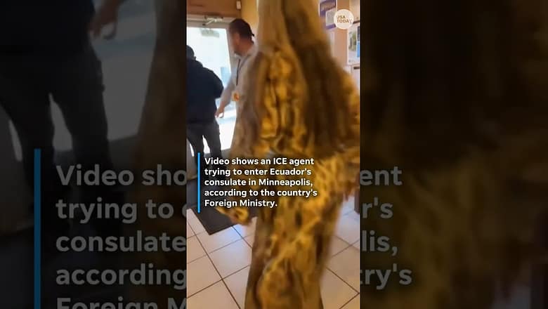 ICE agent attempts to enter Ecuador’s consulate in Minneapolis