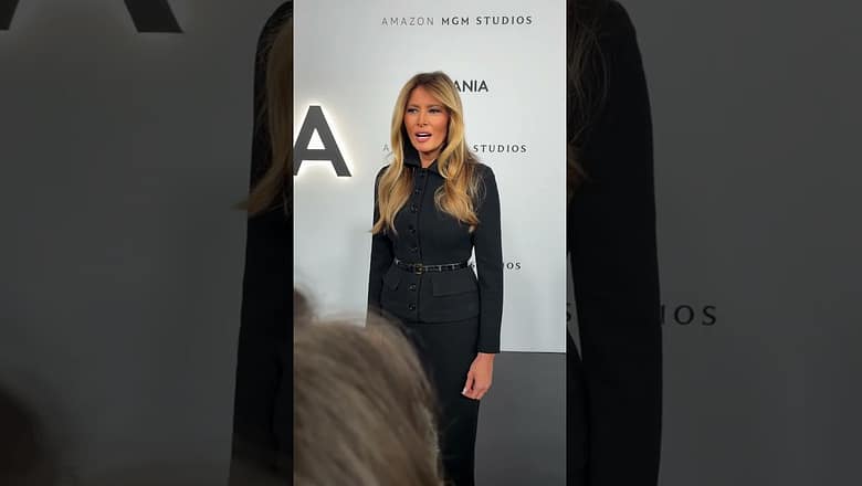 Melania Trump reflects on her immigrant journey at ‘Melania’ premiere