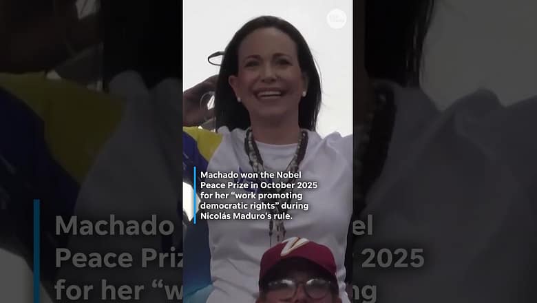 Nobel Institute says Machado’s Peace Prize cannot be ‘transferred’ to Trump