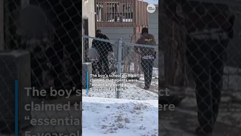5-year-old boy detained by ICE in Minnesota driveway released