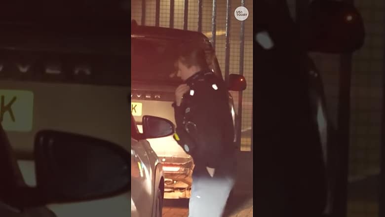 Andrew Mountbatten-Windsor spotted leaving police station after arrest