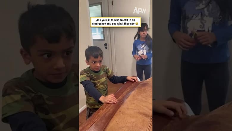 Ask your kids who to call in an emergency and see what they say π