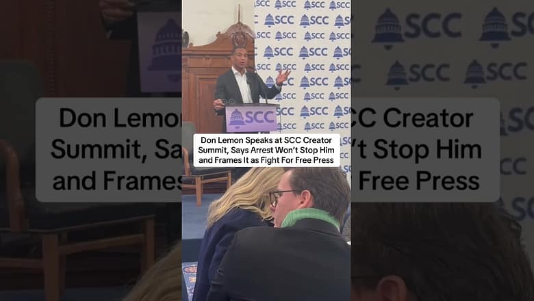 Don Lemon Speaks at SCC Creator Summit, Says Arrest Won’t Stop Him