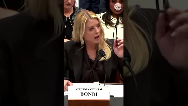 Lawmaker walks out of Pam Bondi hearing