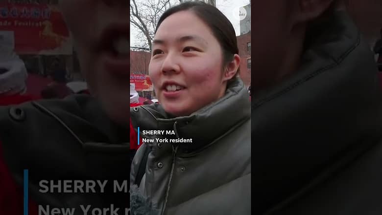 New Yorkers celebrate Lunar New Year with firecrackers and festivities