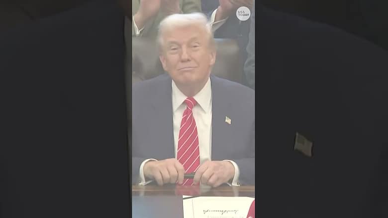 Trump signs bill ending partial government shutdown