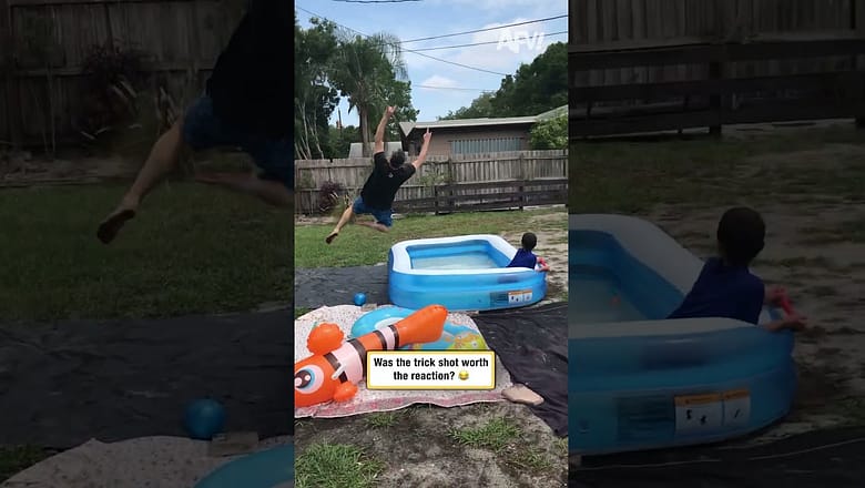 Was the trick shot worth the reaction? π