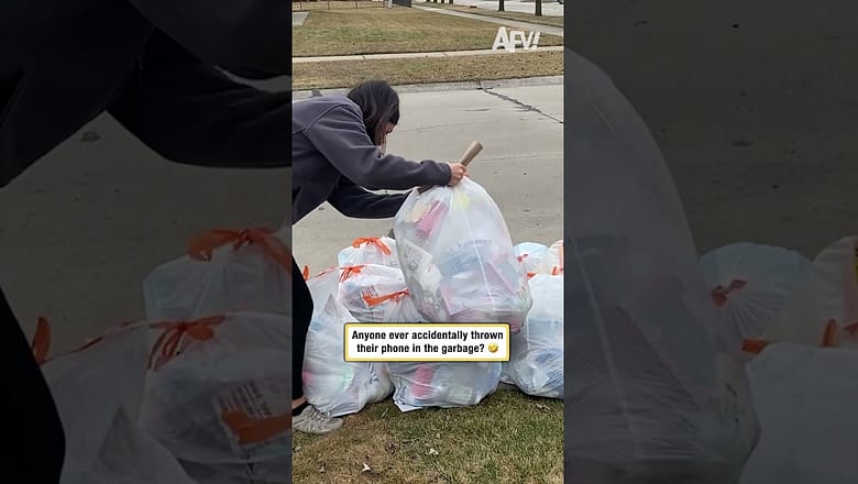 Anyone ever accidentally thrown their phone in the garbage? π€£